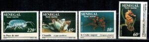 FAUNA MORSKA SENEGAL MI.1041-1044**