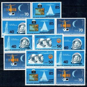 LOT W KOSMOS DDR MI.3005-3008**4-BLOK KOMPLET