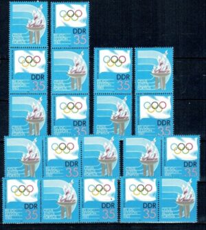 OLIMPIADA SPORTOWA DDR MI.WZd635-638** SZd268-291**