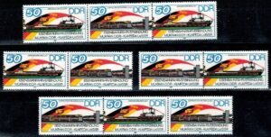 ROCZNICA DDR MI.WZd692-695** KOMBINACJA