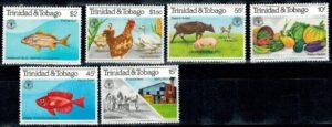 FLORA I FAUNA TRINIDAD I TOBAGO MI.435-440**