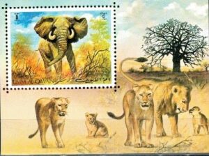 ZWIERZĘTA UMM AL QIWAIN MI.BL.34**