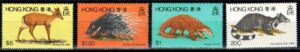 ZWIERZĘTA HONG KONG MI.384-387**