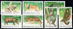 ZWIERZĘTA NIKARAGUA MI.3030-3036**