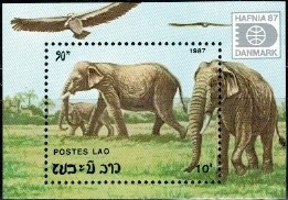 SŁONIE LAOS MI.BL.119**