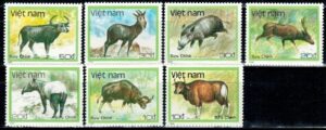 ZWIERZĘTA WIETNAM MI.1981-1987**