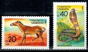ZWIERZĘTA TURKMENISTAN MI.2-3**