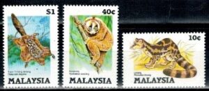 ZWIERZĘTA MALEZJA MI.299-301**