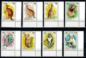 ZWIERZĘTA NIUE MI.575-582**