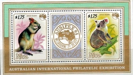 ZWIERZĘTA NIUE MI.BL.74**