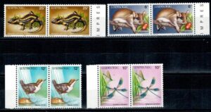 ZWIERZĘTA LUXEMBURG MI.1168-1171**