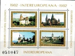 ZAMKI RUMUNIA MI.BL.186**