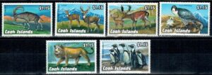 ZWIERZĘTA WYSPY COOKA MI.1370-1375**