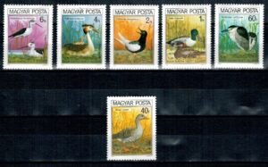 PTAKI WĘGRY MI.3451-3456A**