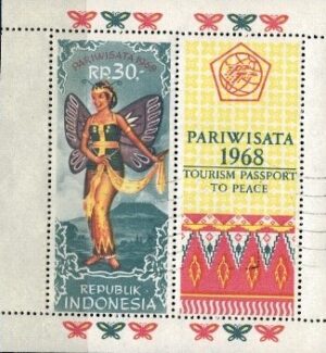 MIĘDZYNARODOWY DZIEŃ TURYSTYKI INDONEZJA MI.BL.11**