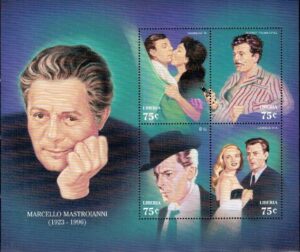 AKTOR MARCELLO MASTROIANNI LIBERIA MI.ARK.1929-1932**