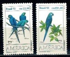 PAPUGI BRAZYLIA MI.2548-2549**