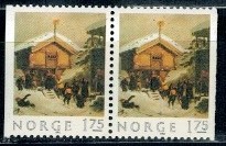 BOŻE NARODZENIE NORWEGIA MI.875D/D**