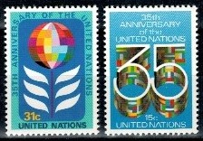 ROCZNICA ONZ NOWY JORK MI.346-347A**