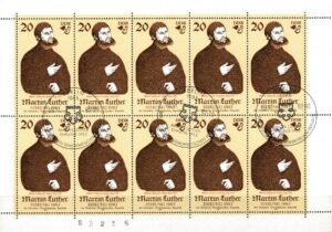 MARCIN LUTHER DDR MI.ARK.2755 KASOWANE