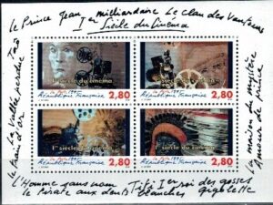 100 LAT KINA FRANCJA MI.BL.15**