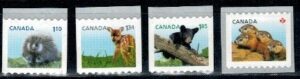 ZWIERZĘTA KANADA MI.2927-2930**