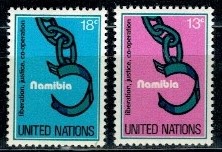 NIEPODLEGŁOŚĆ NAMBII ONZ NOWY JORK MI.320-321**