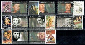 STULECIE KINA GIBRALTAR MI.737-744**