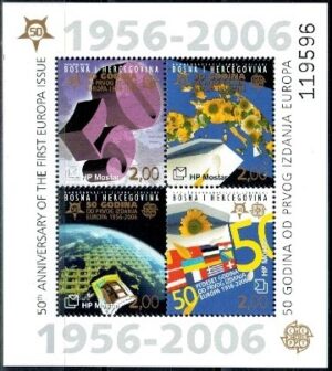 EUROPA CEPT BOŚNIA I HERCEGOWINA MI.BL.7**