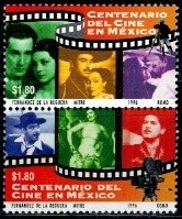 STULECIE KINA MEKSYK MI.2555-2556**