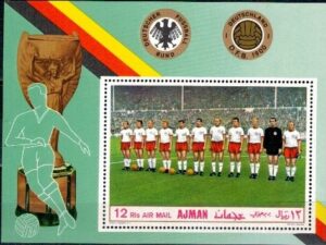 MUNDIAL AJMAN MI.BL.84A**