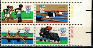 OLIMPIADA LETNIA USA MI.1398-1401**