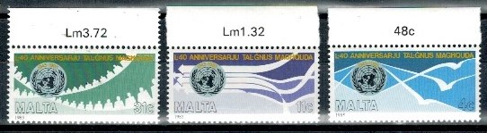 ONZ MALTA MI.731-733**