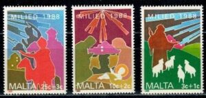BOŻE NARODZENIE MALTA MI.806-808**