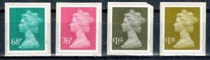 KRÓLOWA ELŻBIETA II ANGLIA MI.3081-3084**