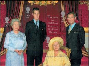 RODZINA KRÓLEWSKA ANGLIA MI.BL.9**