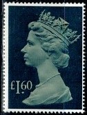 KRÓLOWA ELŻBIETA II ANGLIA MI.1121**