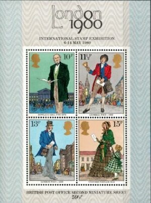 WYSTAWA FILATELISTYCZNA ANGLIA MI.BL.2**