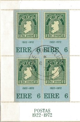 ROCZNICA IRLANDIA MI.BL.1 KASOWANE