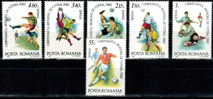 MUNDIAL RUMUNIA MI.3837-3842**