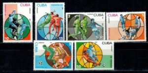 MUNDIAL KUBA MI.2540-2545**