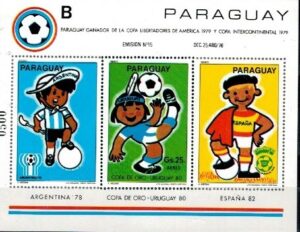 MUNDIAL PARAGWAJ MI.BL.358**