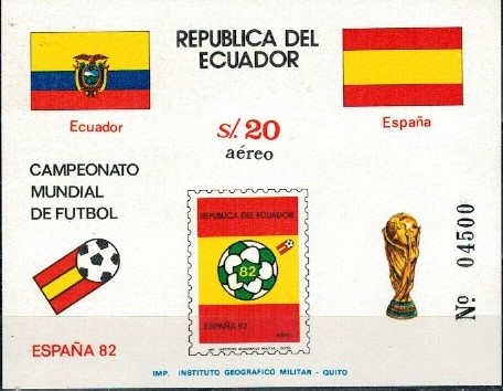 MUNDIAL EKWADOR MI.BL.103**
