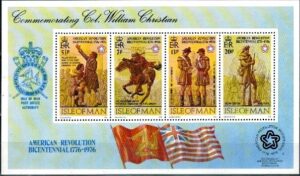 REWOLUCJA AMERYKAŃSKA WYSPA MAN MI.BL.2**