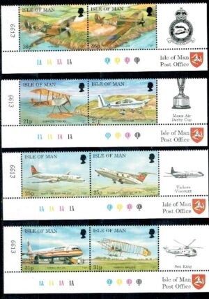 LOTNICTWO WYSPA MAN MI.722-729**