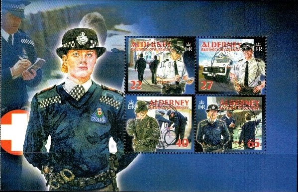 POLICJA ALDERNEY MI.45 KASOWANE H-BLATT