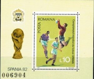 MUNDIAL RUMUNIA MI.BL.184**