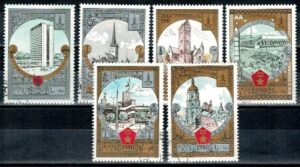 ARCHITEKTURA ZSRR MI.4949-4954 KASOWANE