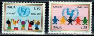 UNICEF WŁOCHY MI.1351-1352**