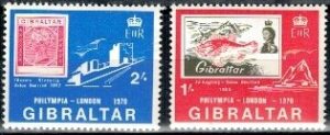WYSTAWA FILATELISTYCZNA GIBRALTAR MI.241-242**